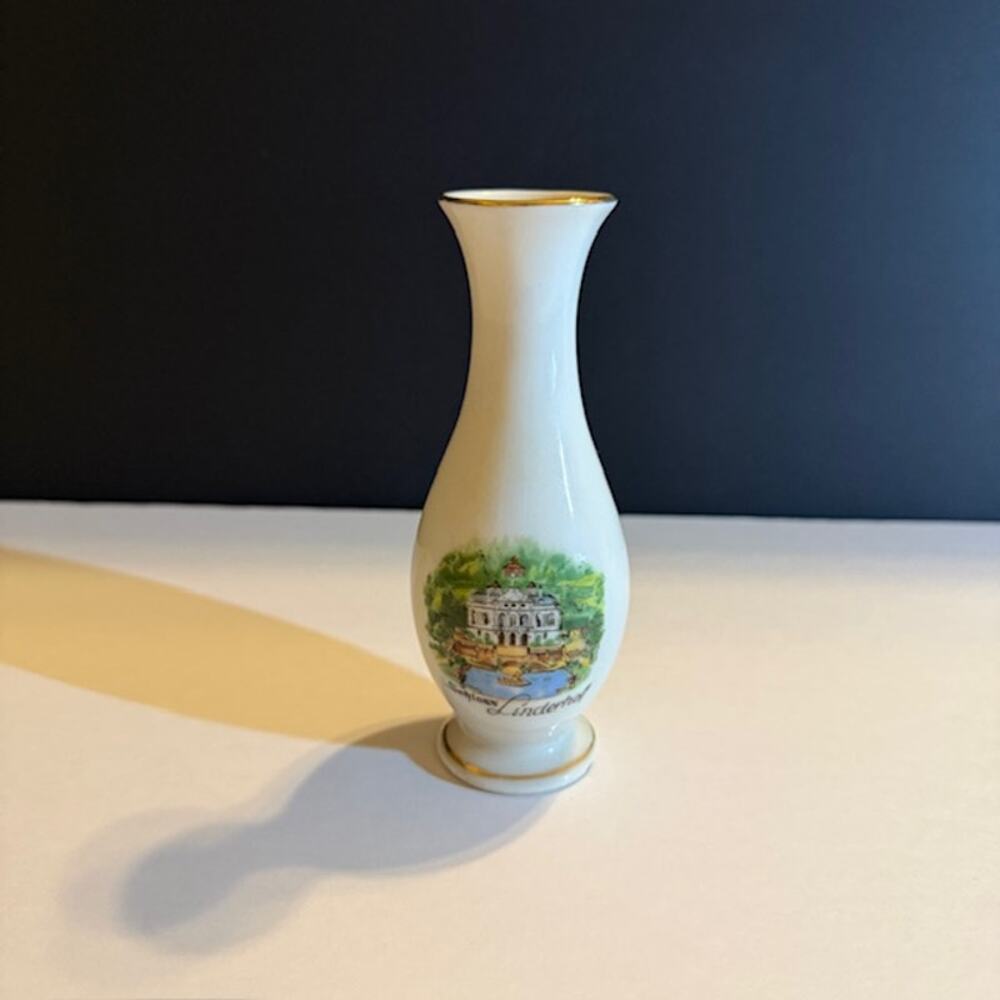 Vintage Schloss Linderof Bud Vase Germany